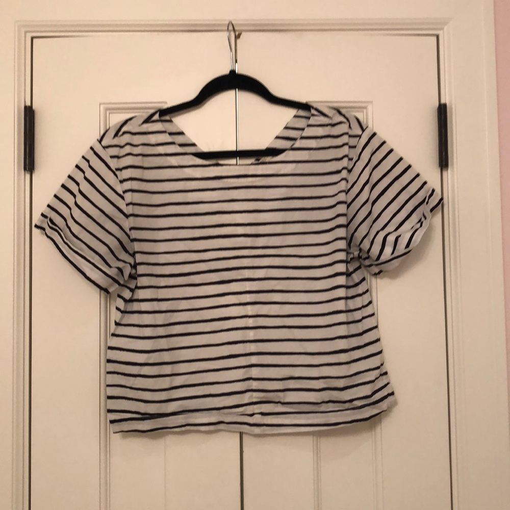 Jcrew striped top